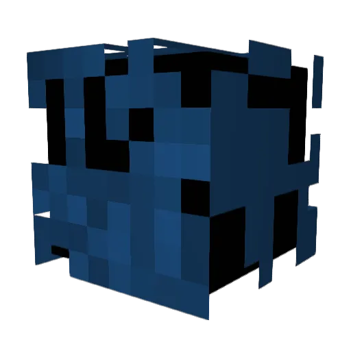 LexPSantos Minecraft avatar head, 3D render