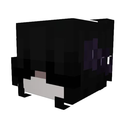 LexStarr Minecraft avatar head, 3D render