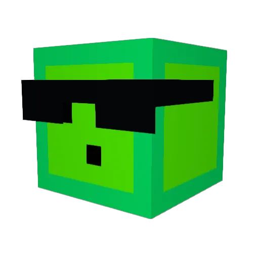LexXandro Minecraft avatar head, 3D render