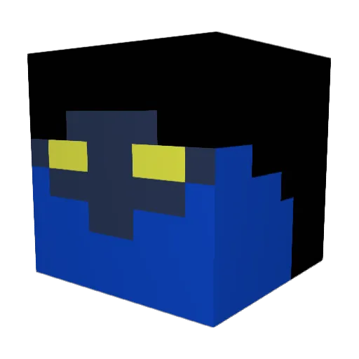 Lex__Luther Minecraft avatar head, 3D render