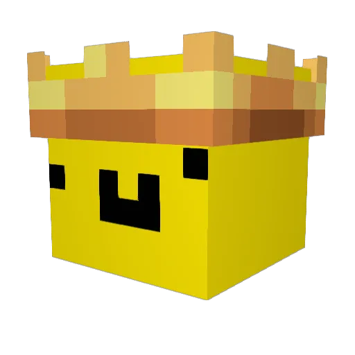 Lexel6451 Minecraft avatar head, 3D render