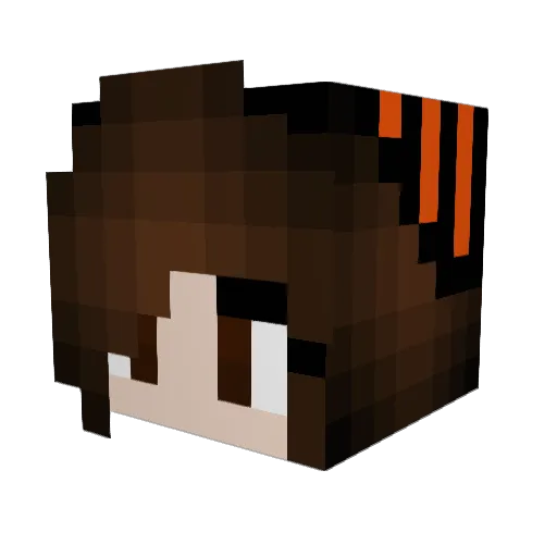 LexiAKelley Minecraft avatar head, 3D render
