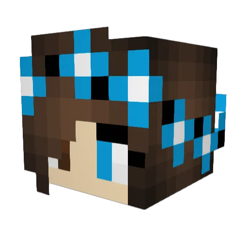 Lexi_Marie Minecraft avatar head, 3D render
