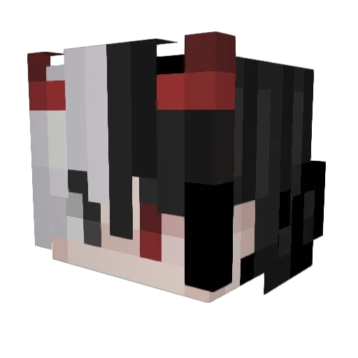 LexicalNexicam Minecraft avatar head, 3D render
