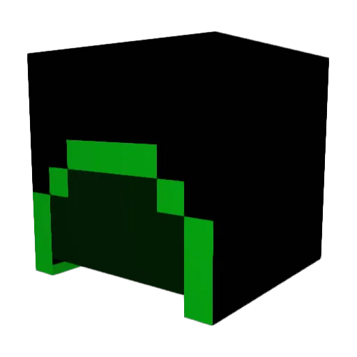 Lexie9988 Minecraft avatar head, 3D render