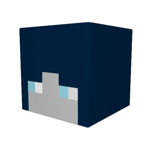 Lexis_Litter Minecraft avatar head, 3D render