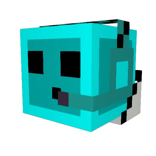 Lexyboy723 Minecraft avatar head, 3D render