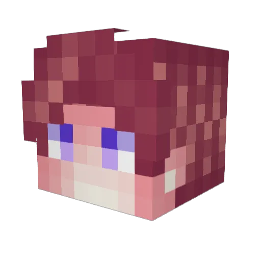 LeyKead221 Minecraft avatar head, 3D render
