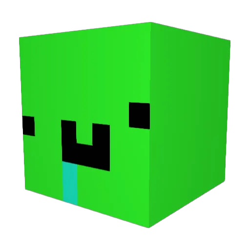 LeymoR Minecraft avatar head, 3D render