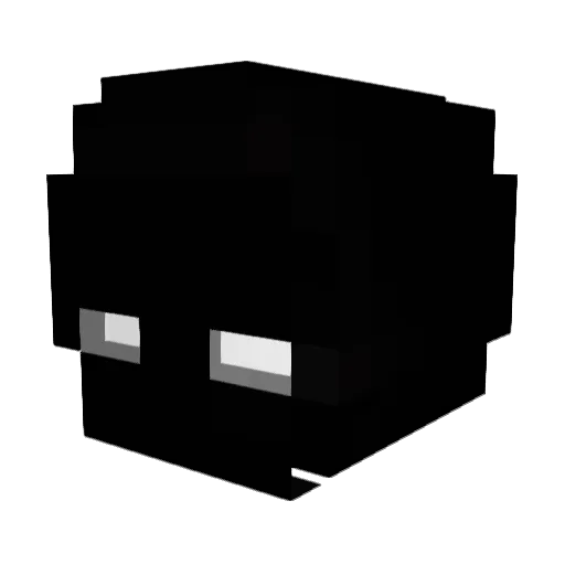 LeytenV Minecraft avatar head, 3D render