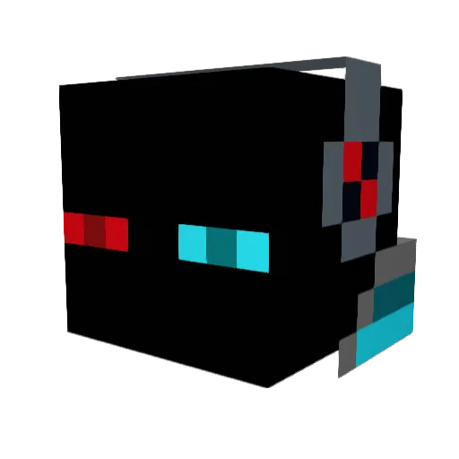 Leyx13 Minecraft avatar head, 3D render