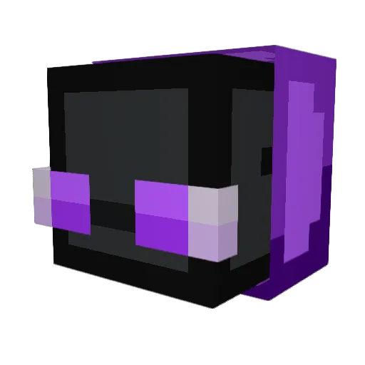 LezahUil Minecraft avatar head, 3D render