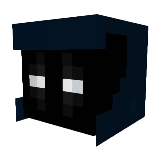 Lf_dye Minecraft avatar head, 3D render