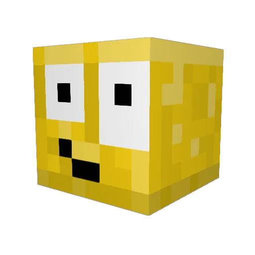 LforLeeeeeeee Minecraft avatar head, 3D render