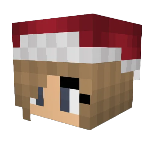 LforLex Minecraft avatar head, 3D render