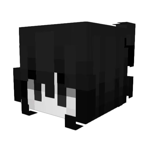 Lguyv Minecraft avatar head, 3D render