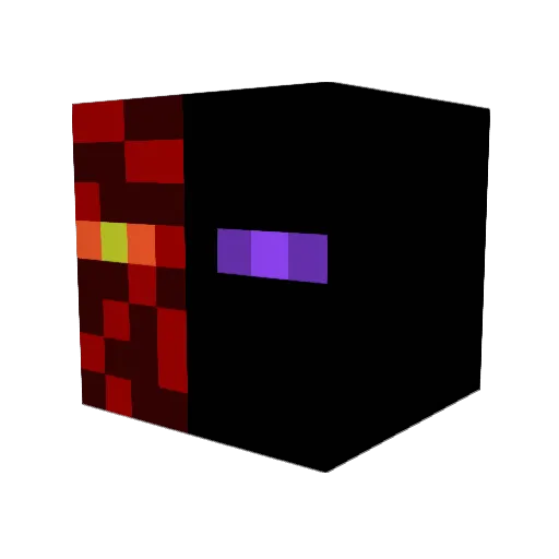 LhamaBoi Minecraft avatar head, 3D render