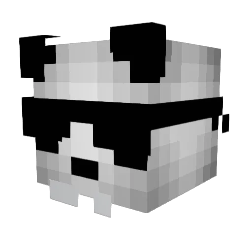 Lhero123 Minecraft avatar head, 3D render