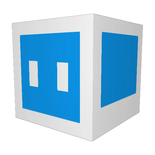 LiHaoooooo Minecraft avatar head, 3D render