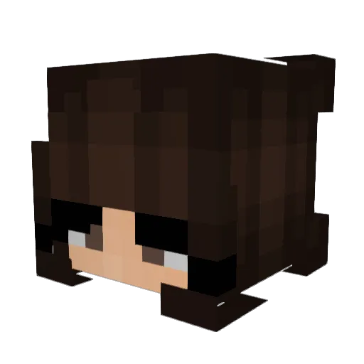 LiIDrifter Minecraft avatar head, 3D render