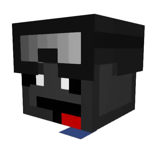 LiL_ScreamyKid Minecraft avatar head, 3D render