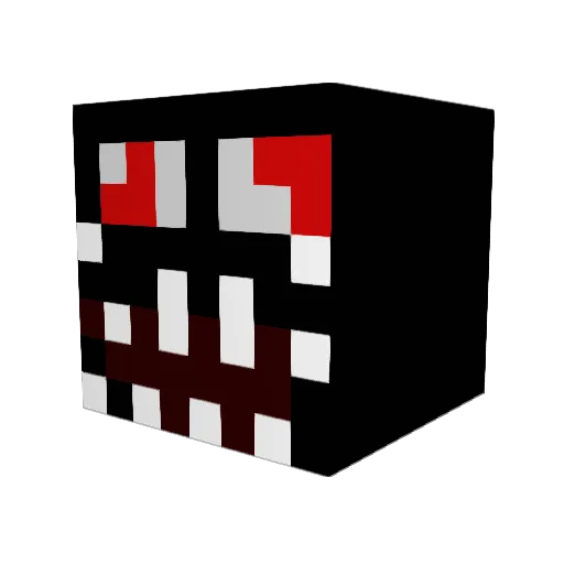LiLbroSean Minecraft avatar head, 3D render