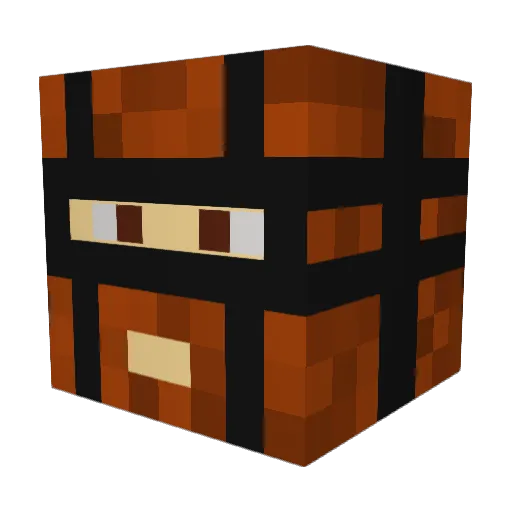 LiTaB Minecraft avatar head, 3D render