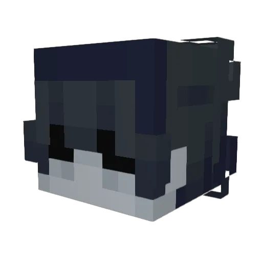 LiVvEternal Minecraft avatar head, 3D render