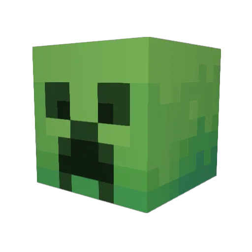 LiYan113 Minecraft avatar head, 3D render