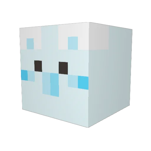 Li_Yat Minecraft avatar head, 3D render