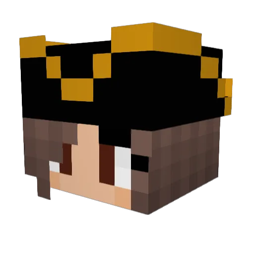 LiaDiPizza Minecraft avatar head, 3D render