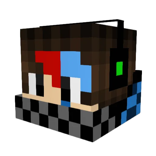 Liability1 Minecraft avatar head, 3D render