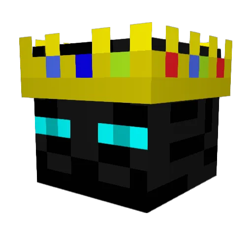 LiahB13 Minecraft avatar head, 3D render