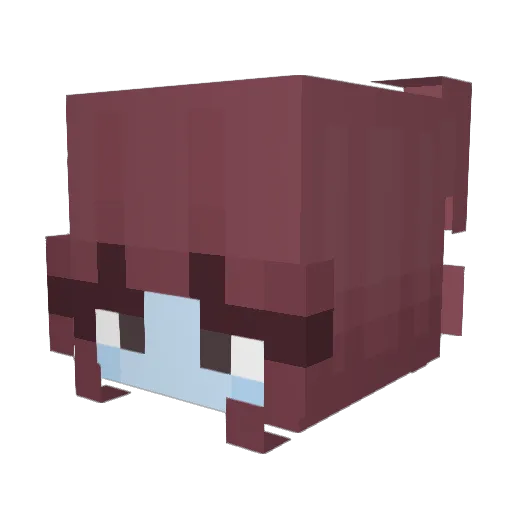 Lialin_h Minecraft avatar head, 3D render