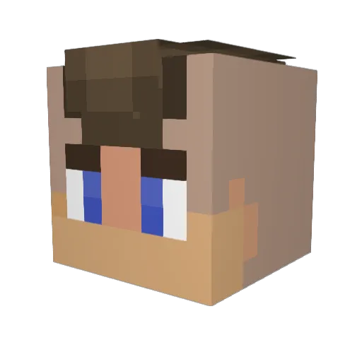 Liam0_0_0 Minecraft avatar head, 3D render
