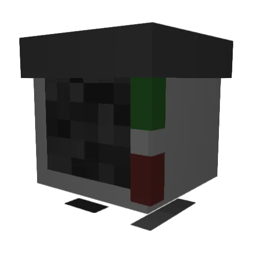 Liam2155 Minecraft avatar head, 3D render