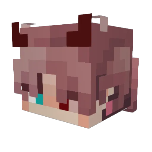LiamAshby Minecraft avatar head, 3D render