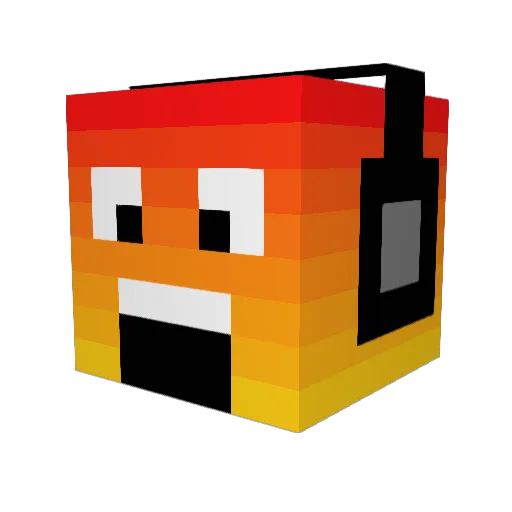 LiamC913 Minecraft avatar head, 3D render
