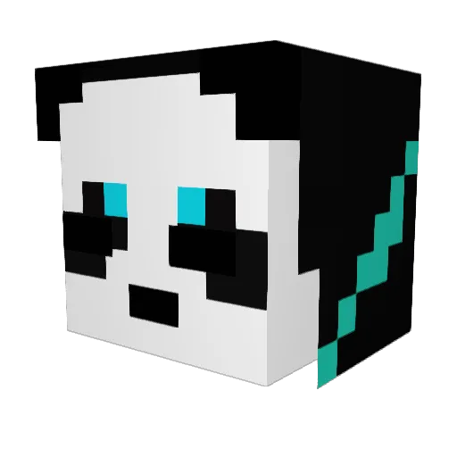 LiamCal18 Minecraft avatar head, 3D render