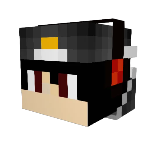 LiamKernot Minecraft avatar head, 3D render