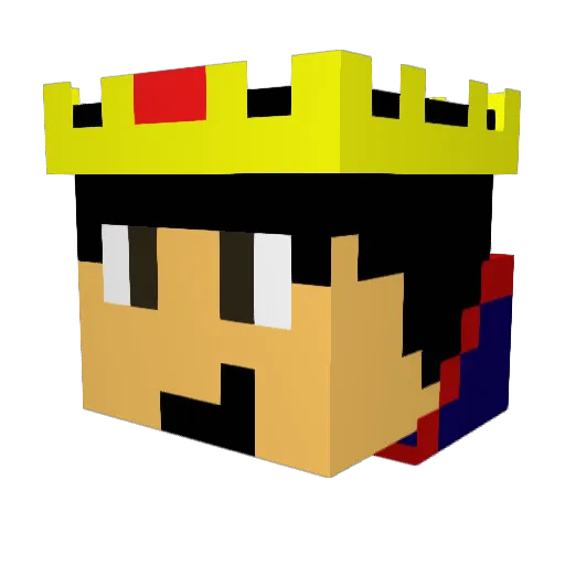 LiamPitBull Minecraft avatar head, 3D render