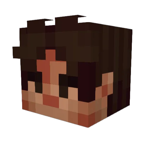 LiamPlayz9747 Minecraft avatar head, 3D render