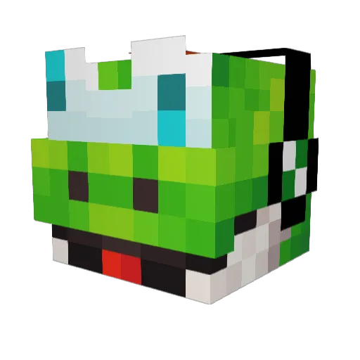 LiamXDD Minecraft avatar head, 3D render