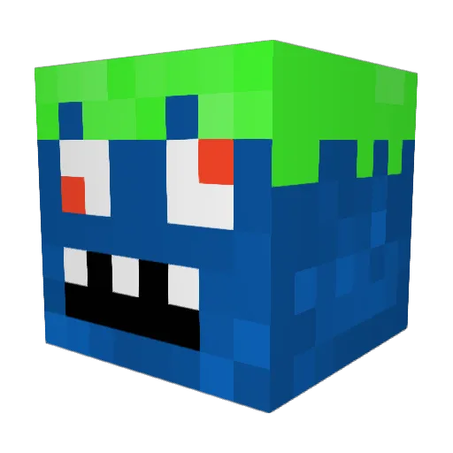 Liam_Bebra Minecraft avatar head, 3D render