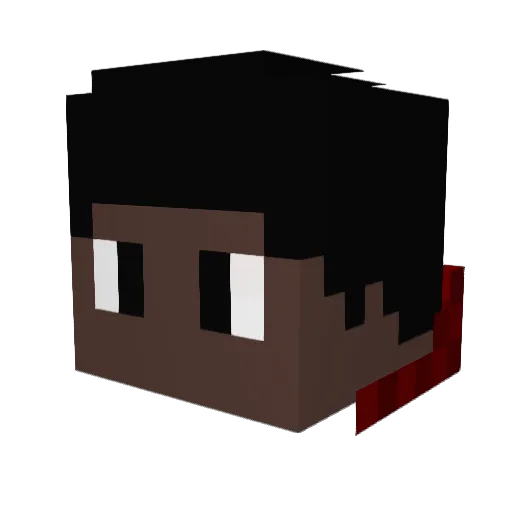 Liam_Kirsch_20 Minecraft avatar head, 3D render