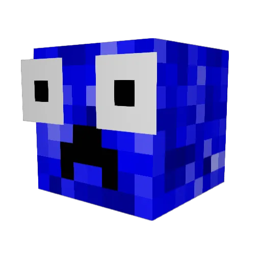 Liam_Muffin Minecraft avatar head, 3D render
