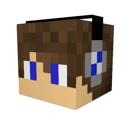 Liam_SC Minecraft avatar head, 3D render