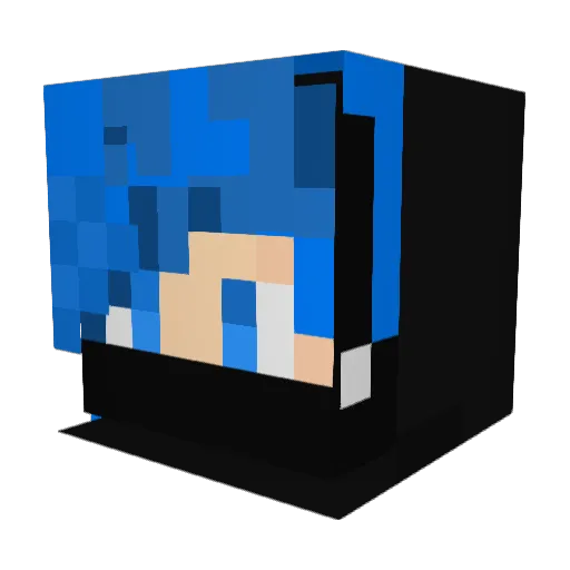 Liamboi08 Minecraft avatar head, 3D render