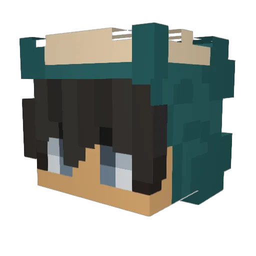 Liamchap123 Minecraft avatar head, 3D render