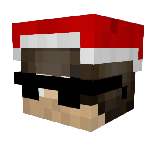Liamimweix Minecraft avatar head, 3D render